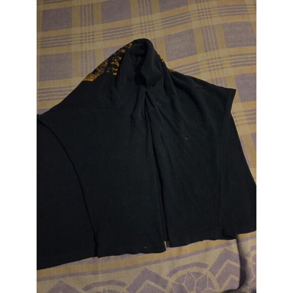 Vintage 80s Notre Dame Football T Shirt Jersey Champion USA Size XL Thrashed 90s - Picture 9 of 16